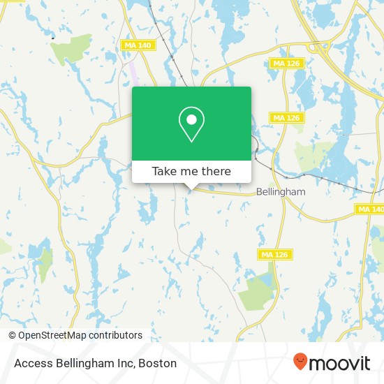 Mapa de Access Bellingham Inc