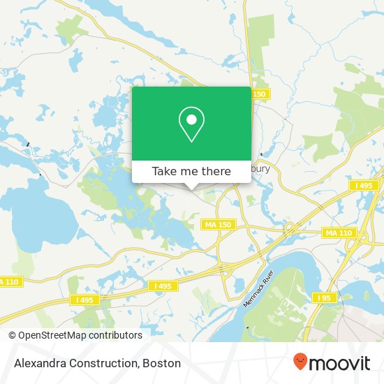 Alexandra Construction map