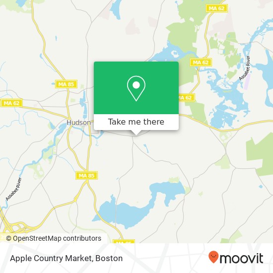 Apple Country Market map