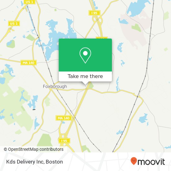 Mapa de Kds Delivery Inc