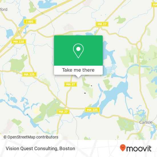 Vision Quest Consulting map