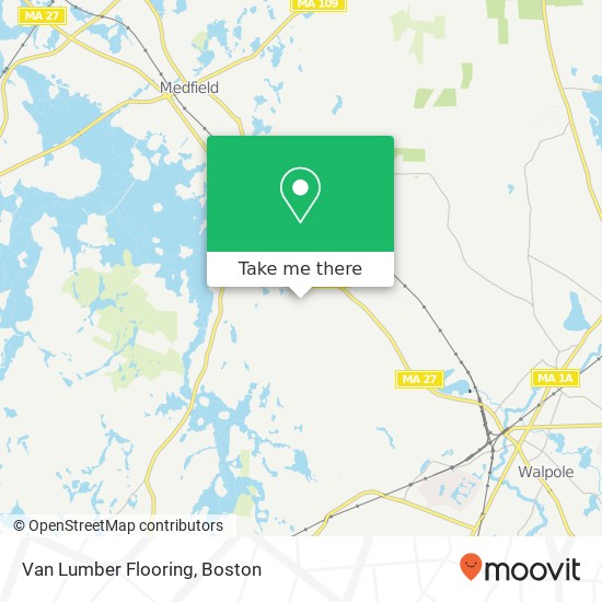 Van Lumber Flooring map