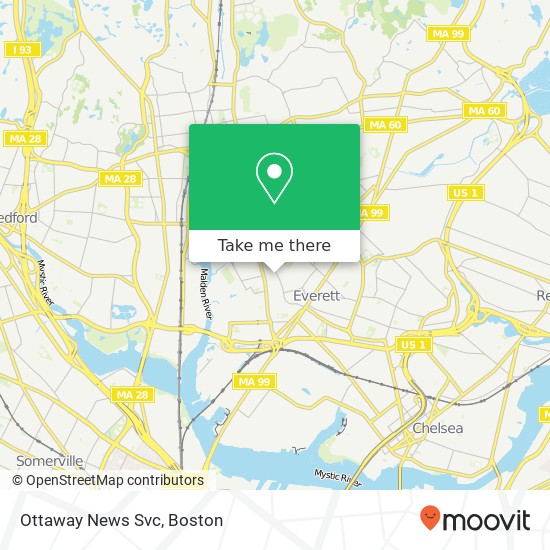 Ottaway News Svc map