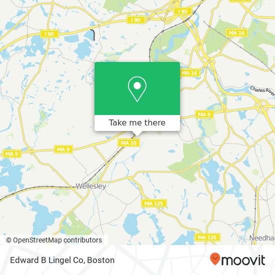Mapa de Edward B Lingel Co