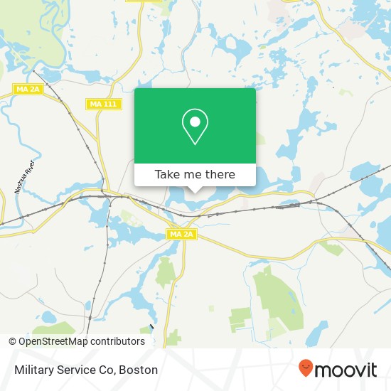 Military Service Co map
