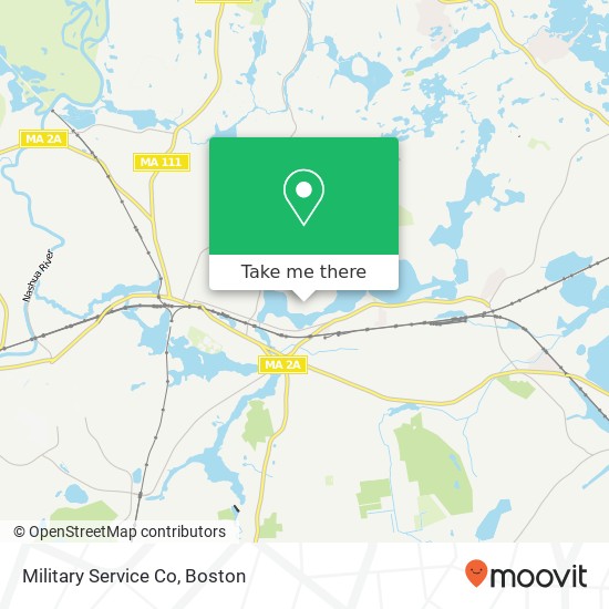 Mapa de Military Service Co