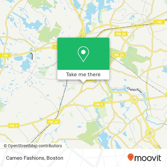 Cameo Fashions map