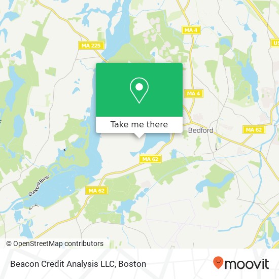 Mapa de Beacon Credit Analysis LLC