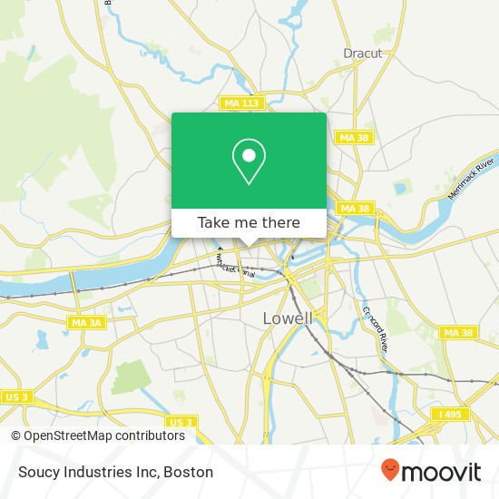 Mapa de Soucy Industries Inc