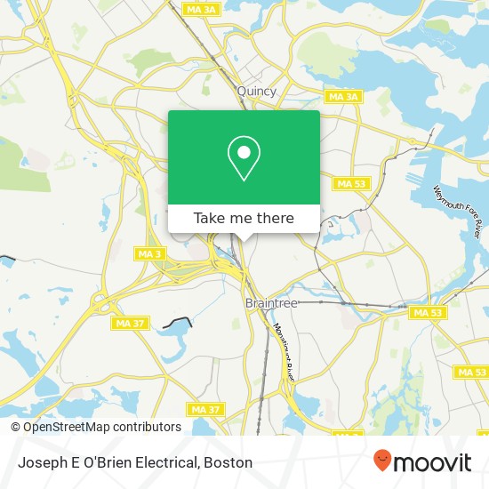 Mapa de Joseph E O'Brien Electrical