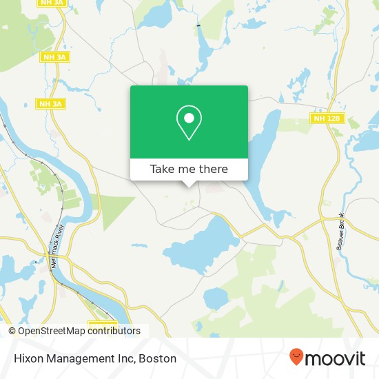 Hixon Management Inc map