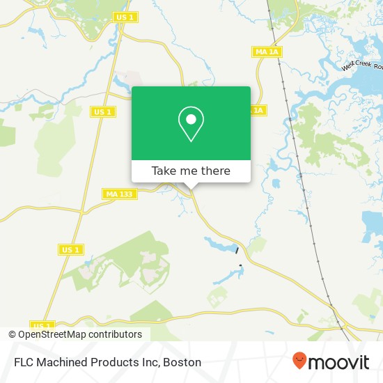 Mapa de FLC Machined Products Inc
