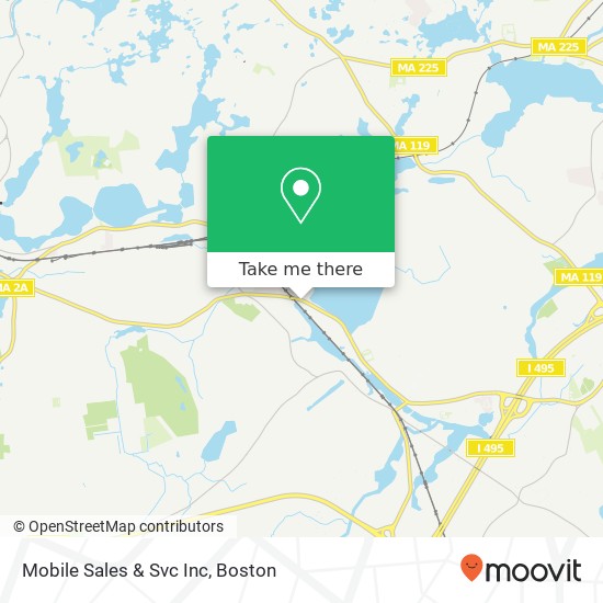 Mobile Sales & Svc Inc map