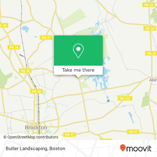 Mapa de Butler Landscaping