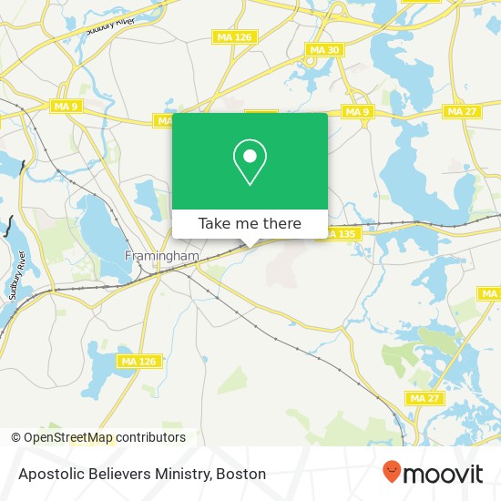 Mapa de Apostolic Believers Ministry