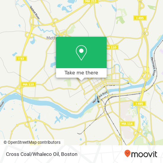 Cross Coal/Whaleco Oil map