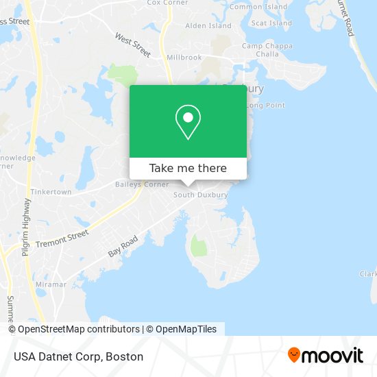 Mapa de USA Datnet Corp