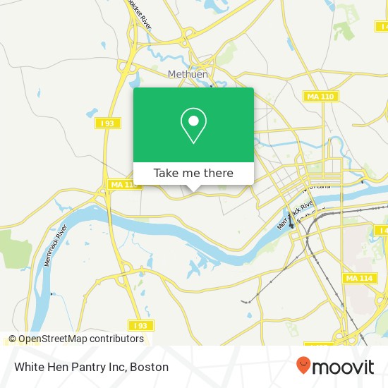 Mapa de White Hen Pantry Inc