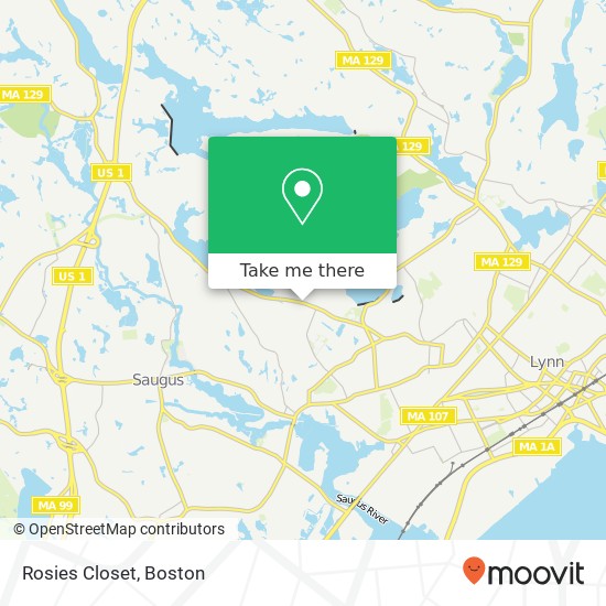 Mapa de Rosies Closet