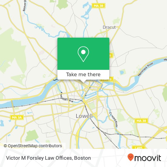 Mapa de Victor M Forsley Law Offices