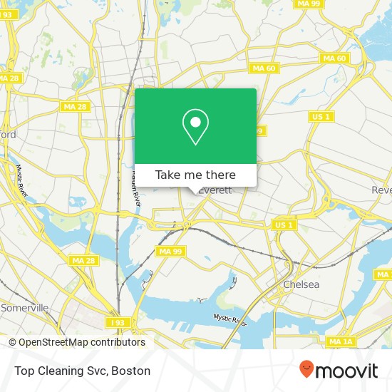 Mapa de Top Cleaning Svc