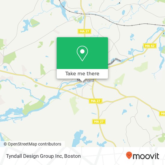 Mapa de Tyndall Design Group Inc