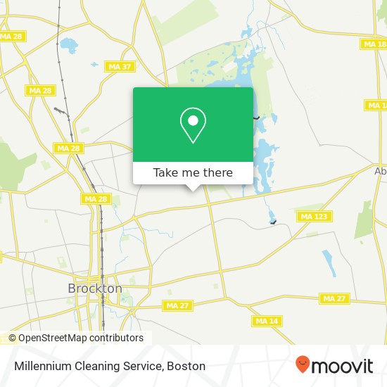 Mapa de Millennium Cleaning Service