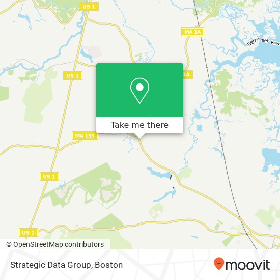 Mapa de Strategic Data Group