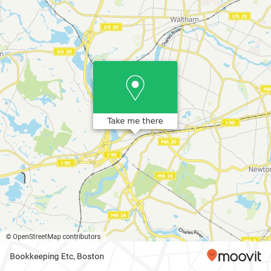 Bookkeeping Etc map