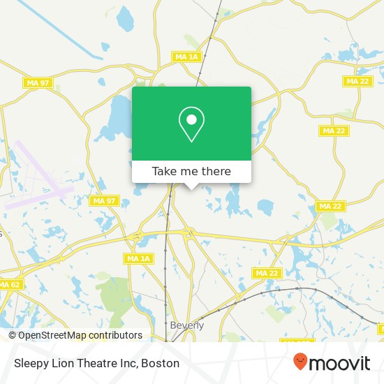 Mapa de Sleepy Lion Theatre Inc