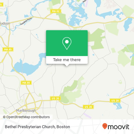 Mapa de Bethel Presbyterian Church