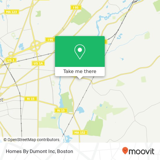 Homes By Dumont Inc map