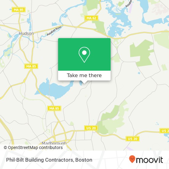 Phil-Bilt Building Contractors map