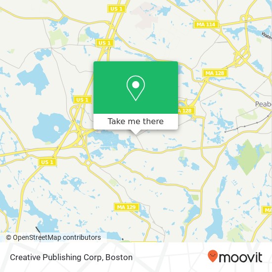 Creative Publishing Corp map