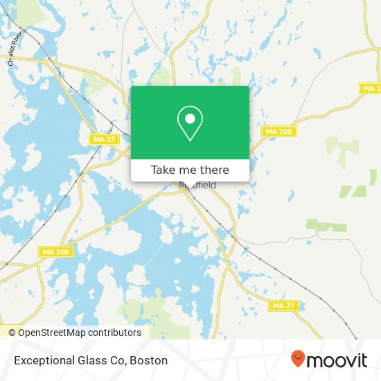 Exceptional Glass Co map