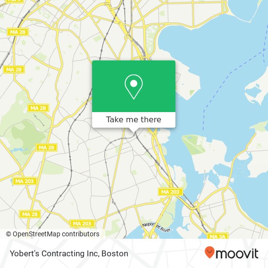 Yobert's Contracting Inc map