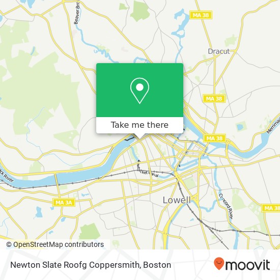 Mapa de Newton Slate Roofg Coppersmith