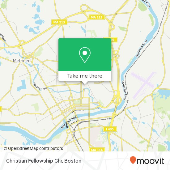 Christian Fellowship Chr map