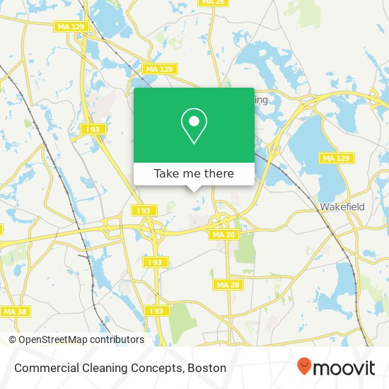 Commercial Cleaning Concepts map