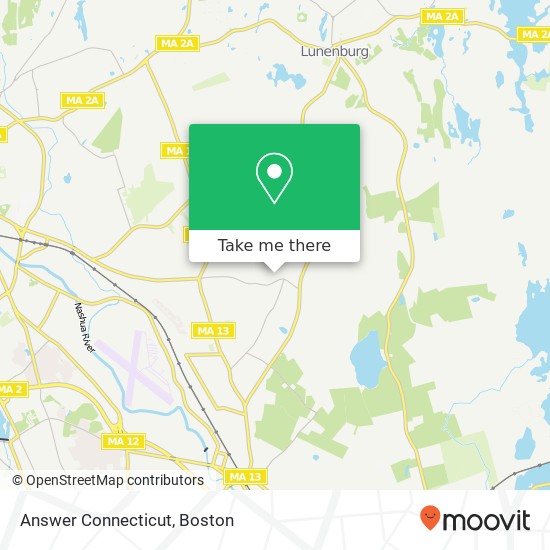 Answer Connecticut map