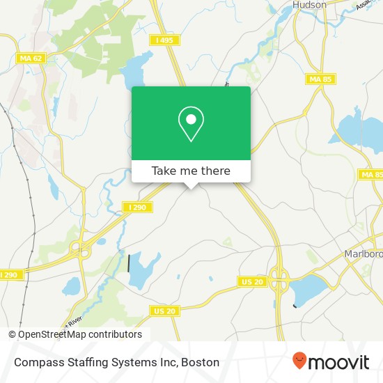 Compass Staffing Systems Inc map