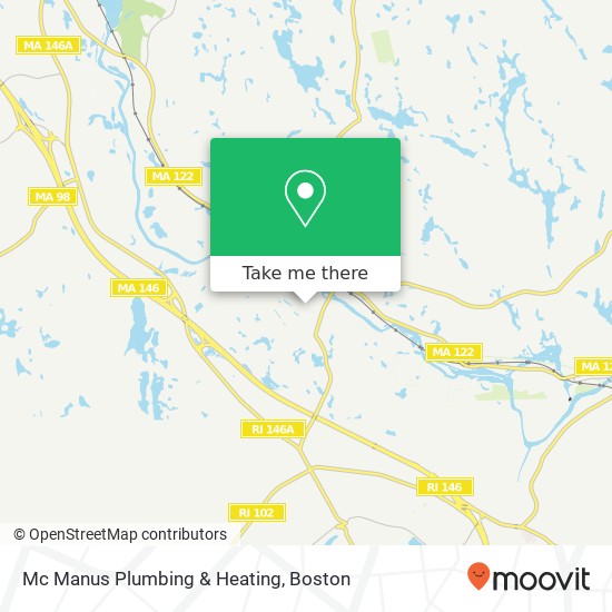 Mc Manus Plumbing & Heating map