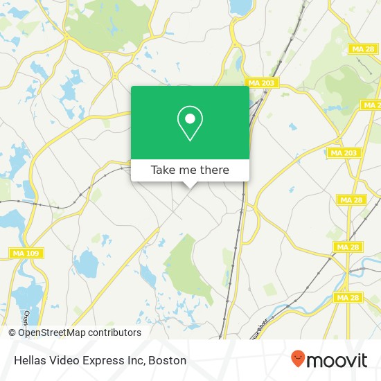 Hellas Video Express Inc map