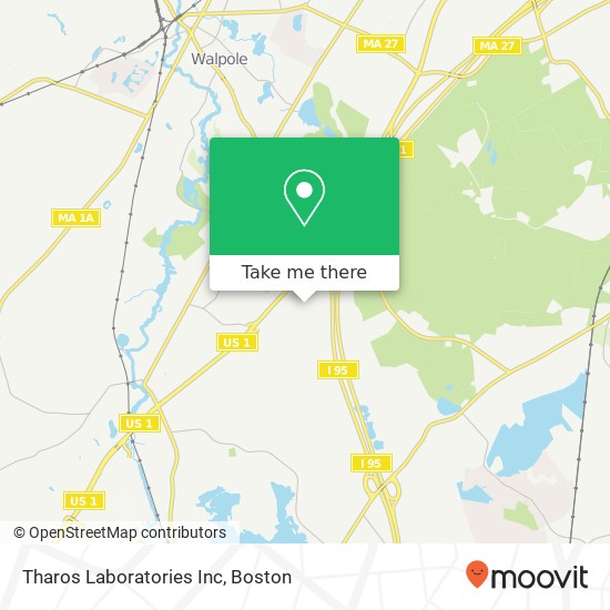 Mapa de Tharos Laboratories Inc