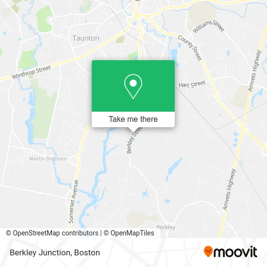 Berkley Junction map