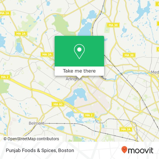 Punjab Foods & Spices map