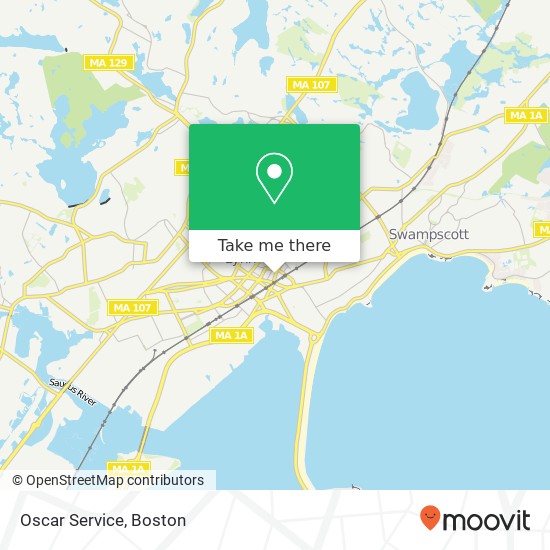 Oscar Service map