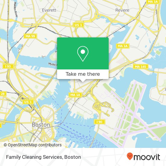 Mapa de Family Cleaning Services