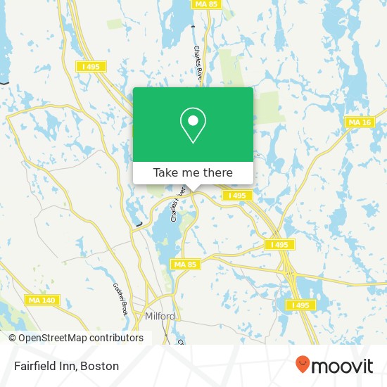 Mapa de Fairfield Inn