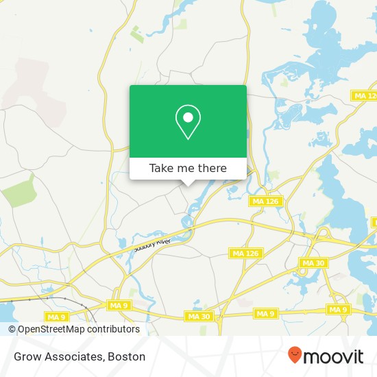 Mapa de Grow Associates